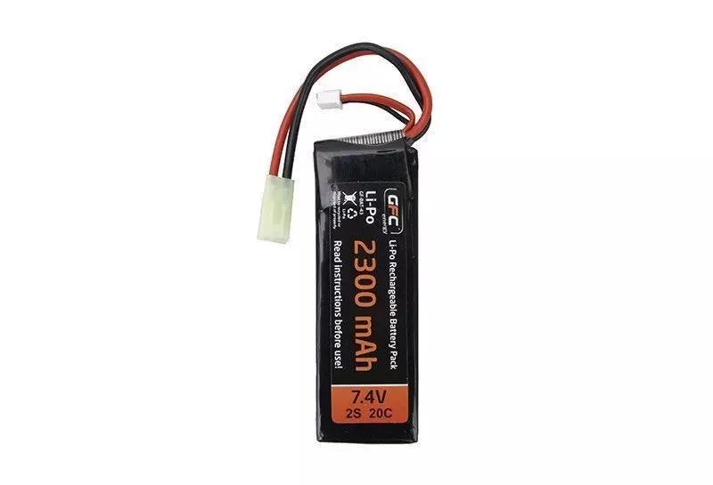 Akumulator LiPo 7,4V 2300mAh 20/40C GFE-06-004309-00 asgbox.pl 4V 2300mAh 20/40C