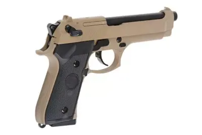 Replika pistoletu M92 (CO2) - tan - obrazek 5