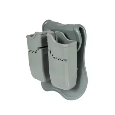 Podwójna ładownica na magazynki pistoletowe typu Beretta - szara UTT-19-025654-00 asgbox.pl