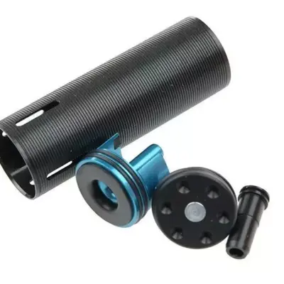 asgbox.pl - Wzmocniony zestaw cylindra z głowicą tłoka POM do M4/SR-16/M733