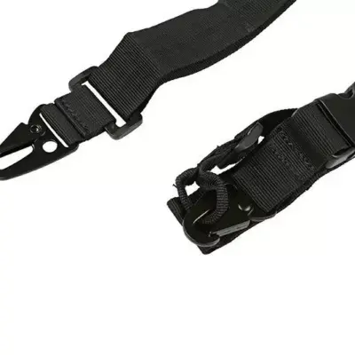 Pas nośny trzypunktowy - czarny UTT-24-006261-00 asgbox.pl