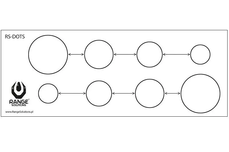 Tarcze Strzeleckie Dots - 50 szt. RAN-31-027676-00 asgbox.pl asgbox.pl - Tarcze Strzeleckie Dots - 50 szt.