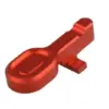 Bolt-catch CNC do replik M4/M16 - czerwony OD-G-RET-09-013207-00 asgbox.pl