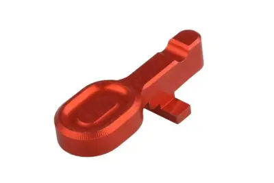 Bolt-catch CNC do replik M4/M16 - czerwony - obrazek 2