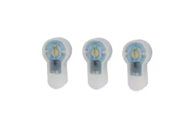 Marker elektroniczny Lightbuck Card Button - pomarańczowy (niebieskie światło) - obrazek 3