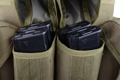 Kamizelka taktyczna typu Commando Chest - oliwkowa - obrazek 5