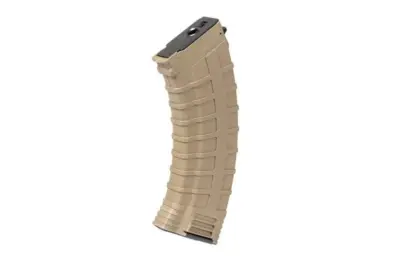 Magazynek Mid-Cap 130 kulek do replik AK - Tan - obrazek 3