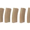 Zestaw 5 magazynków mid-cap na 140 kulek do replik M4/M16 - tan OD-G-SPE-05-025501-00 asgbox.pl