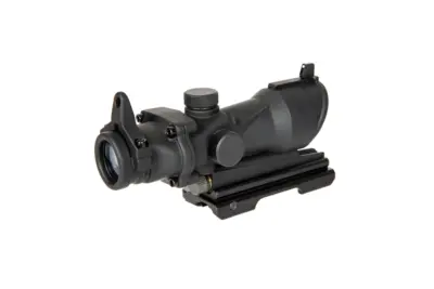 Replika lunety ACOG Style 4x32 z podświetleniem i montażem QD - czarna - obrazek 3