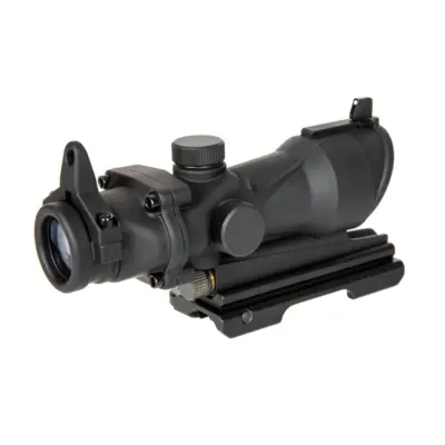 Replika lunety ACOG Style 4x32 z podświetleniem i montażem QD - czarna JJA-10-030706-00 asgbox.pl Replika lunety ACOG Style 4x32 z podświetleniem i montażem QD - czarna JJA-10-030706-00 asgbox.pl