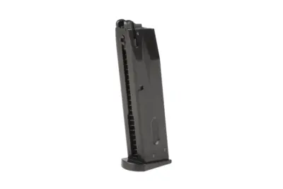Magazynek gazowy low-cap 25 kulek do replik WE M9/M92F - czarny - obrazek 2