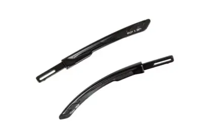 Zapasowe zauszniki SABER Advanced - Matte Black - obrazek 2