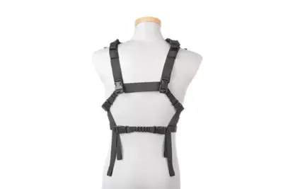 Kamizelka taktyczna Chest Rig typu Low Profile - Czarna - obrazek 5