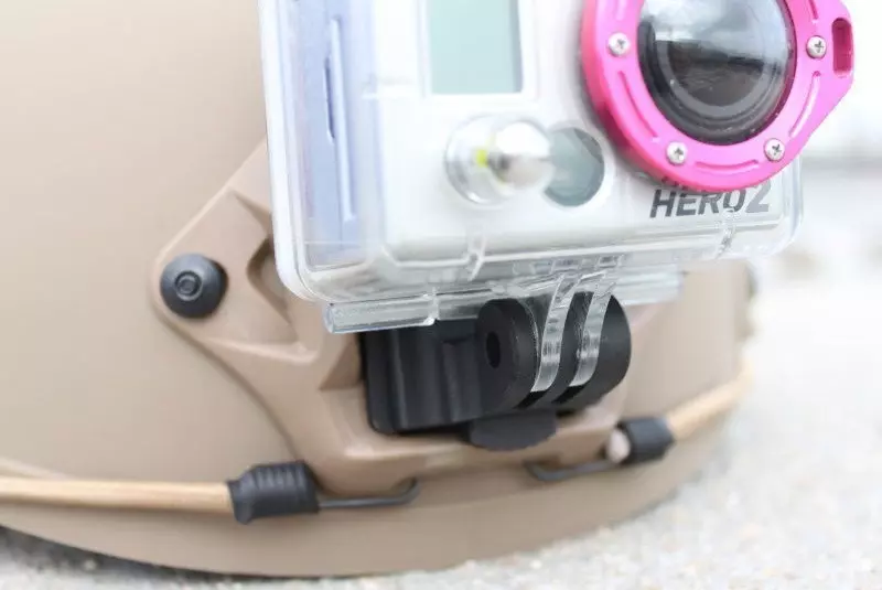 Montaż nahełmowy do kamer typu GoPro HR3 / HR2 TMC-31-005047-00 asgbox.pl Montaż nahełmowy do kamer typu GoPro HR3 / HR2 - obrazek 4