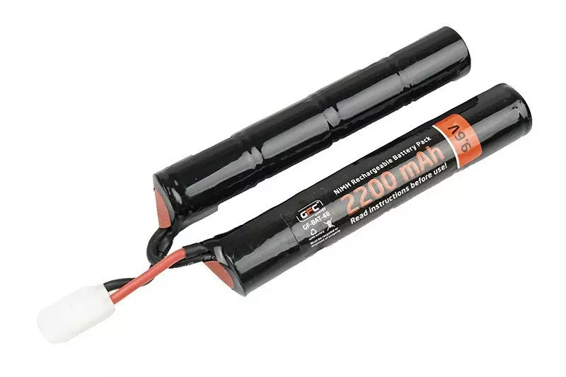 Akumulator NiMH 9,6V 2200mAh - dwudzielny GFE-06-006744-00 asgbox.pl asgbox.pl - Akumulator NiMH 9