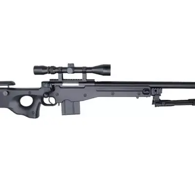 Alternative view of Replika karabinu snajperskiego 4401D z lunetą i dwójnogiem