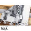 Arafatka Shemagh Military Tactical White & Black asgbox.pl