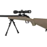 asgbox.pl - Replika karabinu snajperskiego Specna Arms SA-S12 EDGE™ z lunetą i dwójnogiem Tan