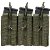 asgbox.pl - Potrójna ładownica typu Open na magazynki M4/M16 Specna Arms Oliwkowa