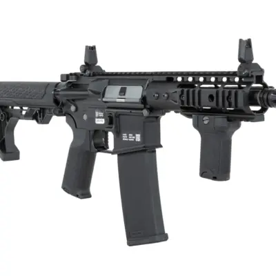 asgbox.pl - Karabinek ASG Specna Arms RRA SA-P12 PRIME™ HAL™ ETU Light Ops Stock Wersja High Torque Czarny