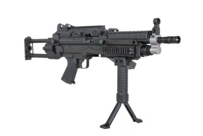 asgbox.pl - Karabin maszynowy ASG A&K M249 Para Czarny