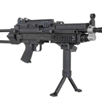 asgbox.pl - Karabin maszynowy ASG A&K M249 Para Czarny