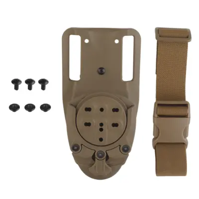 asgbox.pl - Uniwersalny adapter kabury taktycznej 360 stopni Wosport z mocowaniem na pas GB-ACC-22 Tan