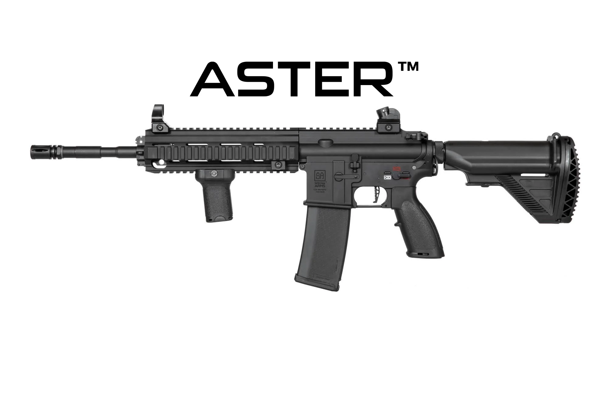 Karabinek ASG Specna Arms SA-H21 EDGE 2.0 GATE ASTER Czarny (OUTLET) OUT-72-042758-00 asgbox.pl asgbox.pl - Karabinek ASG Specna Arms SA-H21 EDGE 2.0 GATE ASTER Czarny (OUTLET)