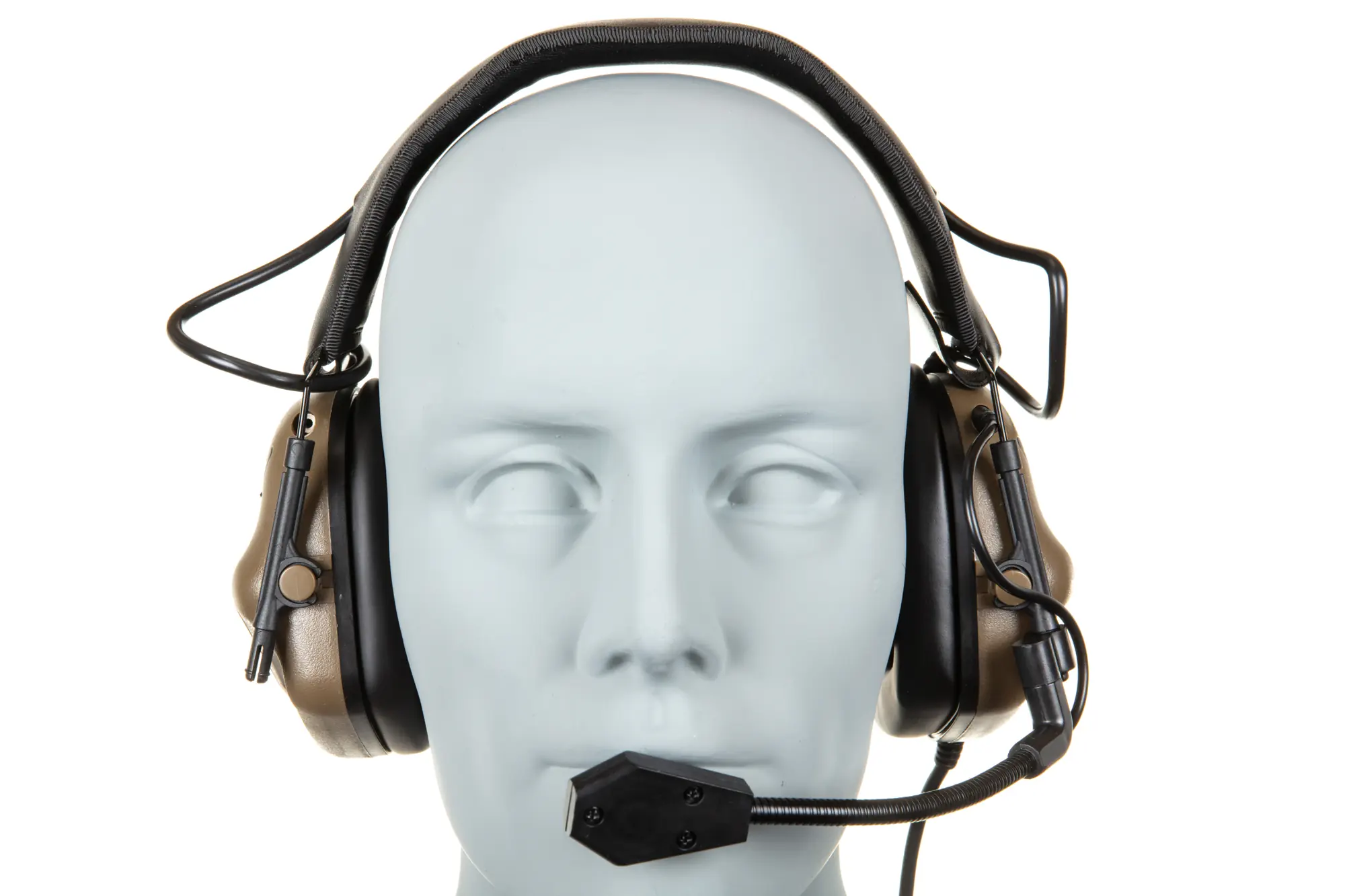 Taktyczny zestaw słuchawkowy Wosport HD-08 Gen. 5 Tan OD-G-WSP-31-042337-00 asgbox.pl asgbox.pl - Taktyczny zestaw słuchawkowy Wosport HD-08 Gen. 5 Tan