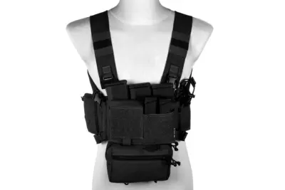 Taktyczny Chest Rig typu MK4 - Czarny - obrazek 2