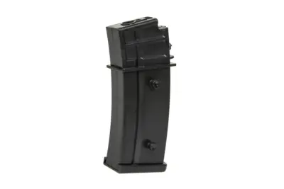 asgbox.pl - Magazynek Hi-Cap do replik G36 na 470 kulek - Czarny