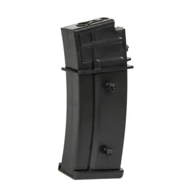 asgbox.pl - Magazynek Hi-Cap do replik G36 na 470 kulek - Czarny