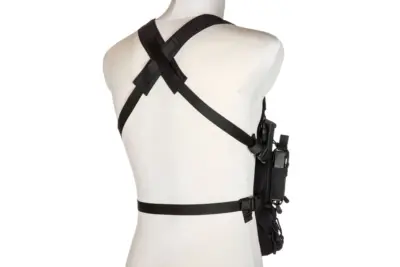 Kamizelka Taktyczna All-Purpose Chest Rig Wenator+ - Czarna - obrazek 2