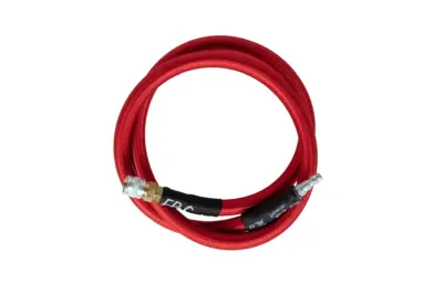 asgbox.pl - Wąż HPA S&F Mk.III z oplotem 100 cm - Czerwony