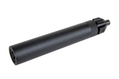 asgbox.pl - Tłumik dźwięku 5KU do replik QD MP7A1 KSC/KWA/Umarex (12mm CW) Czarny