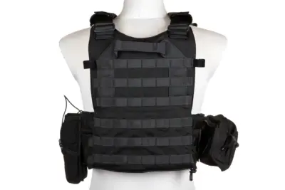 asgbox.pl - Kamizelka Plate Carrier Emerson Gear 6094A Style z zestawem ładownic Czarny