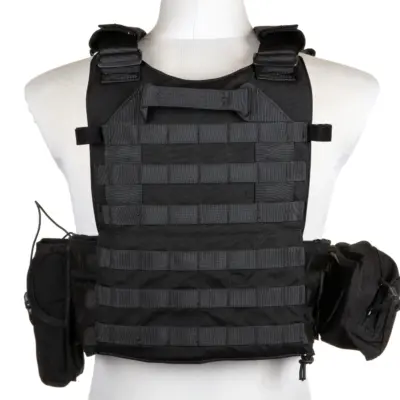 asgbox.pl - Kamizelka Plate Carrier Emerson Gear 6094A Style z zestawem ładownic Czarny