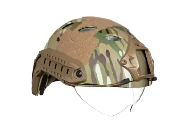 asgbox.pl - Replika Hełmu X-Shield PJ z goglami - Multicam™
