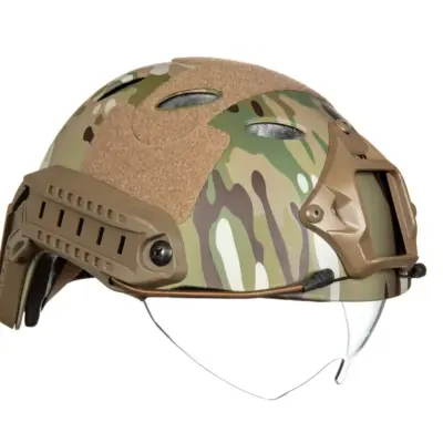asgbox.pl - Replika Hełmu X-Shield PJ z goglami - Multicam™
