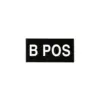 asgbox.pl - Naszywka - Typ Krwi - B POS