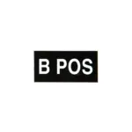 asgbox.pl - Naszywka - Typ Krwi - B POS