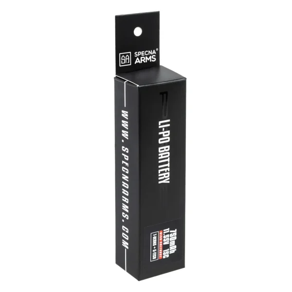 asgbox.pl - Akumulator Li-Po Specna Arms x Gens Ace 750 mAh 15C 11.55V High Voltage T-Deans G-Tech