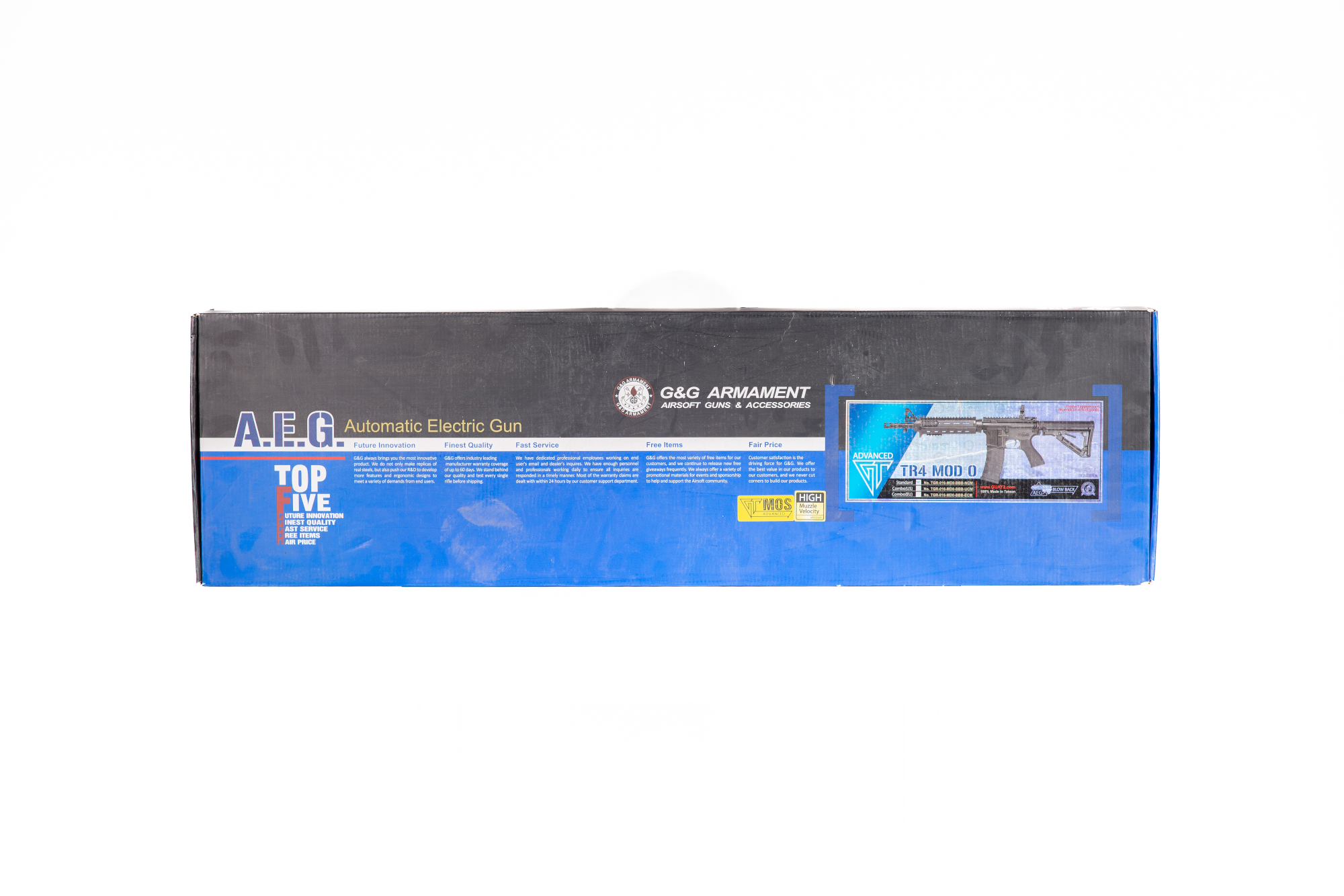 Replika karabinka TR4 MOD0 - czarny (OUTLET) OUT-72-037244-00 asgbox.pl asgbox.pl - Replika karabinka TR4 MOD0 - czarny (OUTLET)