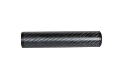 asgbox.pl - Karbonowy tłumik dźwięku 30x150mm - Czarny