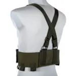 asgbox.pl - Kamizelka Low-Vis typu Chest Rig - Oliwkowy