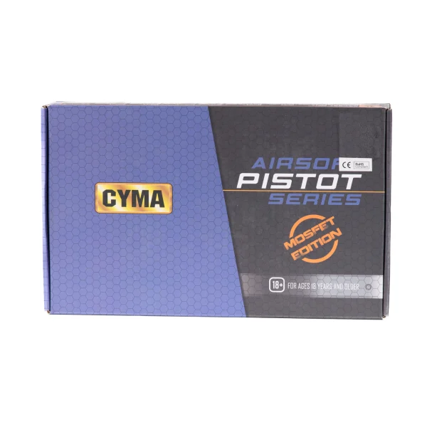 asgbox.pl - Replika pistoletu elektrycznego CM128S MOSFET Edition - czarna (OUTLET)