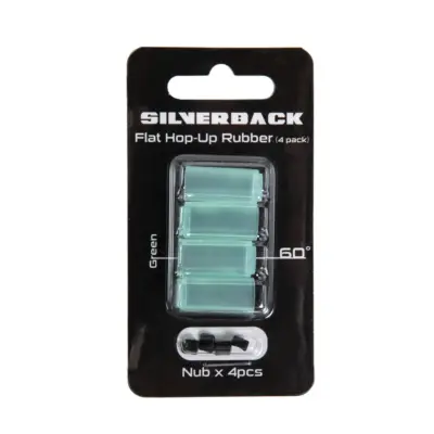 asgbox.pl - Zestaw 4 gumek Hop-Up  Silverback 60° SRS/TAC-41 (wersja silikonowa)