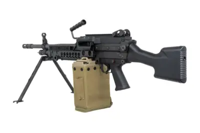 asgbox.pl - Karabin Maszynowy ASG Vega Force Company MK48 MOD1 Standard Czarny