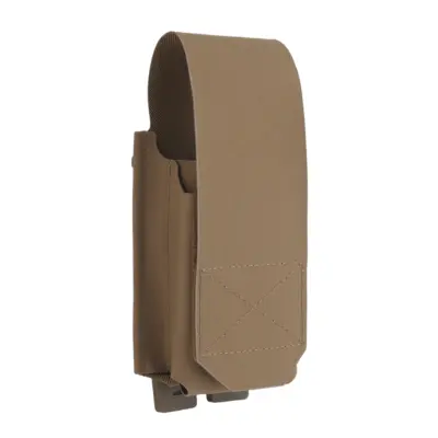 asgbox.pl - Podwójna ładownica Wosport  na magazynki Flip Pouch Coyote Brown