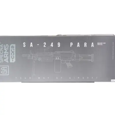 asgbox.pl - Replika karabinu maszynowego SA-249 PARA CORE™ - czarna (OUTLET)